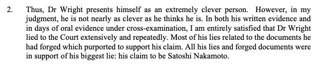 Text screenshot of Dr Wright