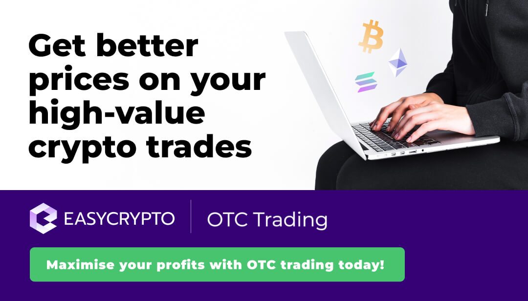 Banner for Easy Crypto OTC Services