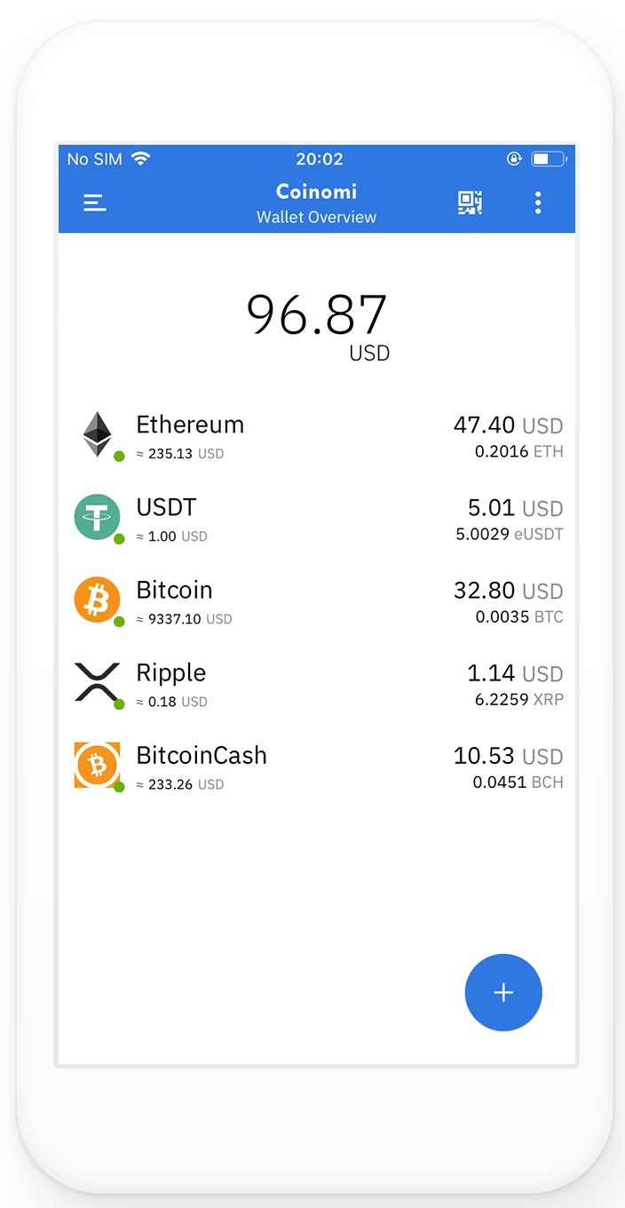 coinomi mobile screenshot coinomi wallet mobile screenshot