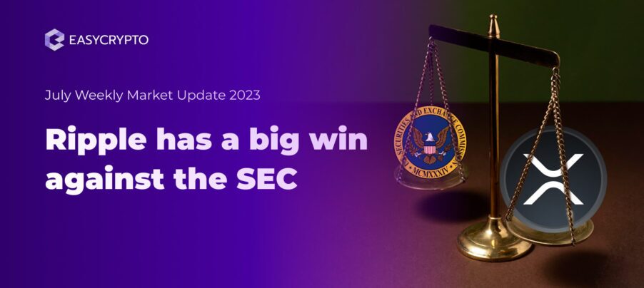 Blog cover for crypto market update week 29, 2023 Blog cover for crypto market update week 29, 2023