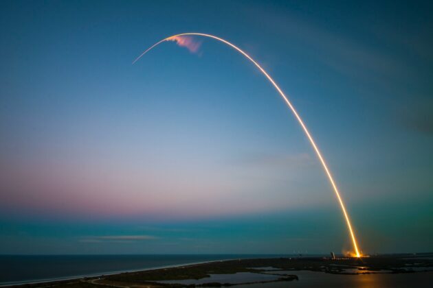 ec.bitcoin.rocket Rocket launch by SpaceX