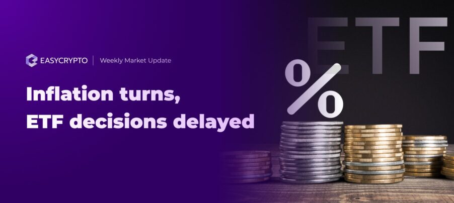 HUB Update - Inflation turns, ETF decisions delayed HVC weekly update hub banner for week 40 2023