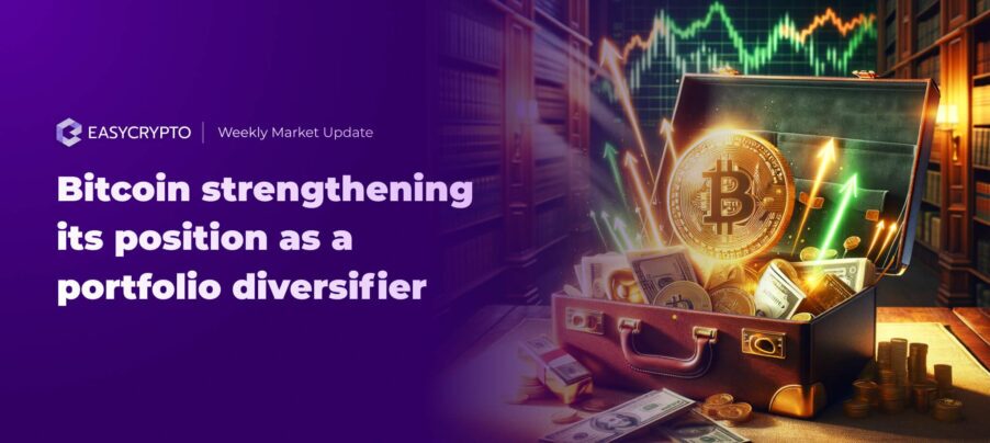 HUB Update - Bitcoin strengthening its position as a portfolio diversifier HUB Update - Bitcoin strengthening its position as a portfolio diversifier