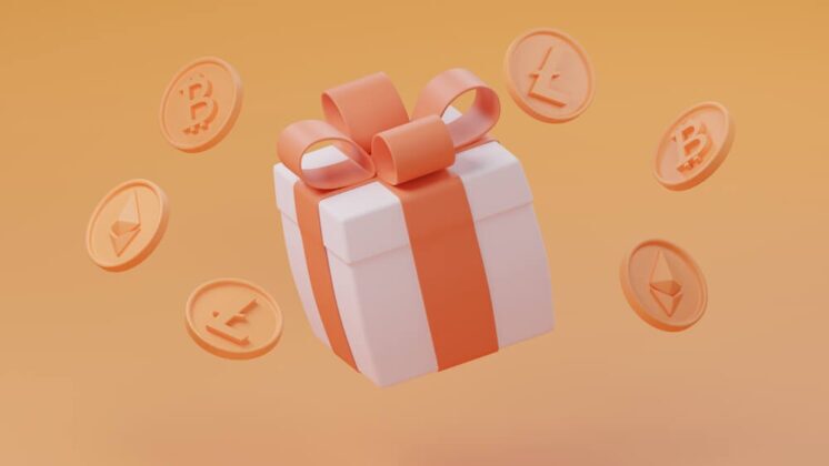 Bitcoin christmas crypto present Bitcoin christmas crypto present