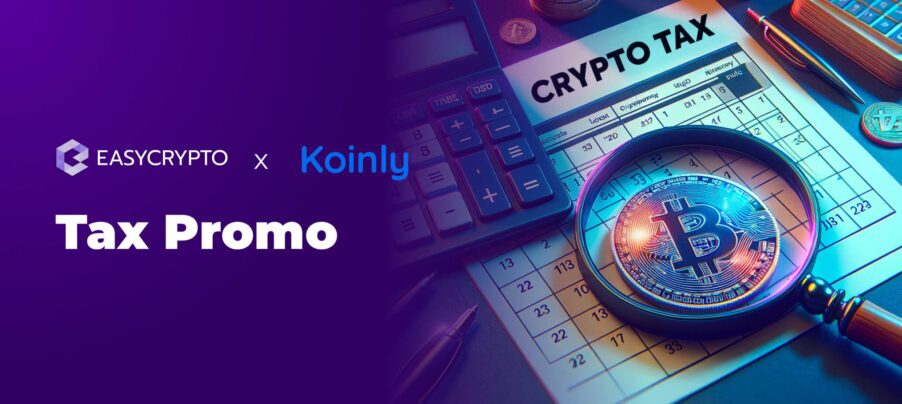 HUB Update - EC X KOINLY Easy Crypto x Koinly Tax Promo