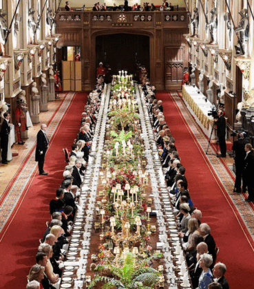 Windsor Castle banquet