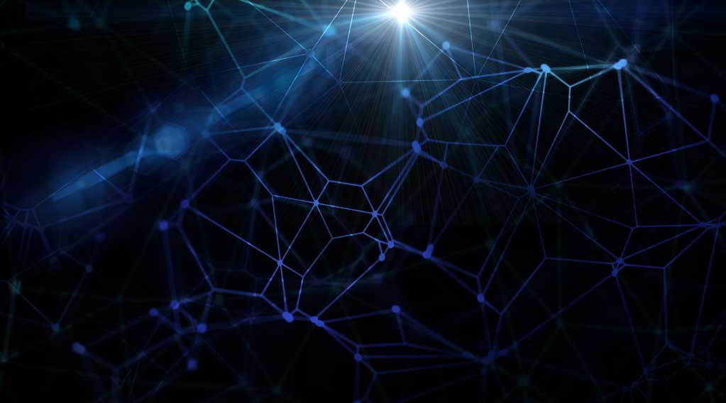 An illustration of blockchain technology