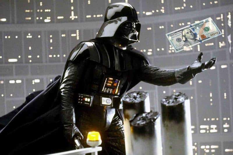 darth vader with USD