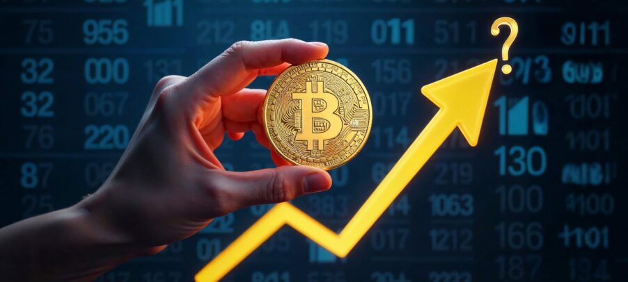 Blog cover showcasing Bitcoin going up Blog cover showcasing Bitcoin going up