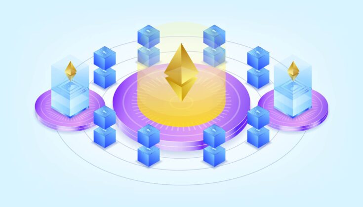 Ethereum after merge illustration