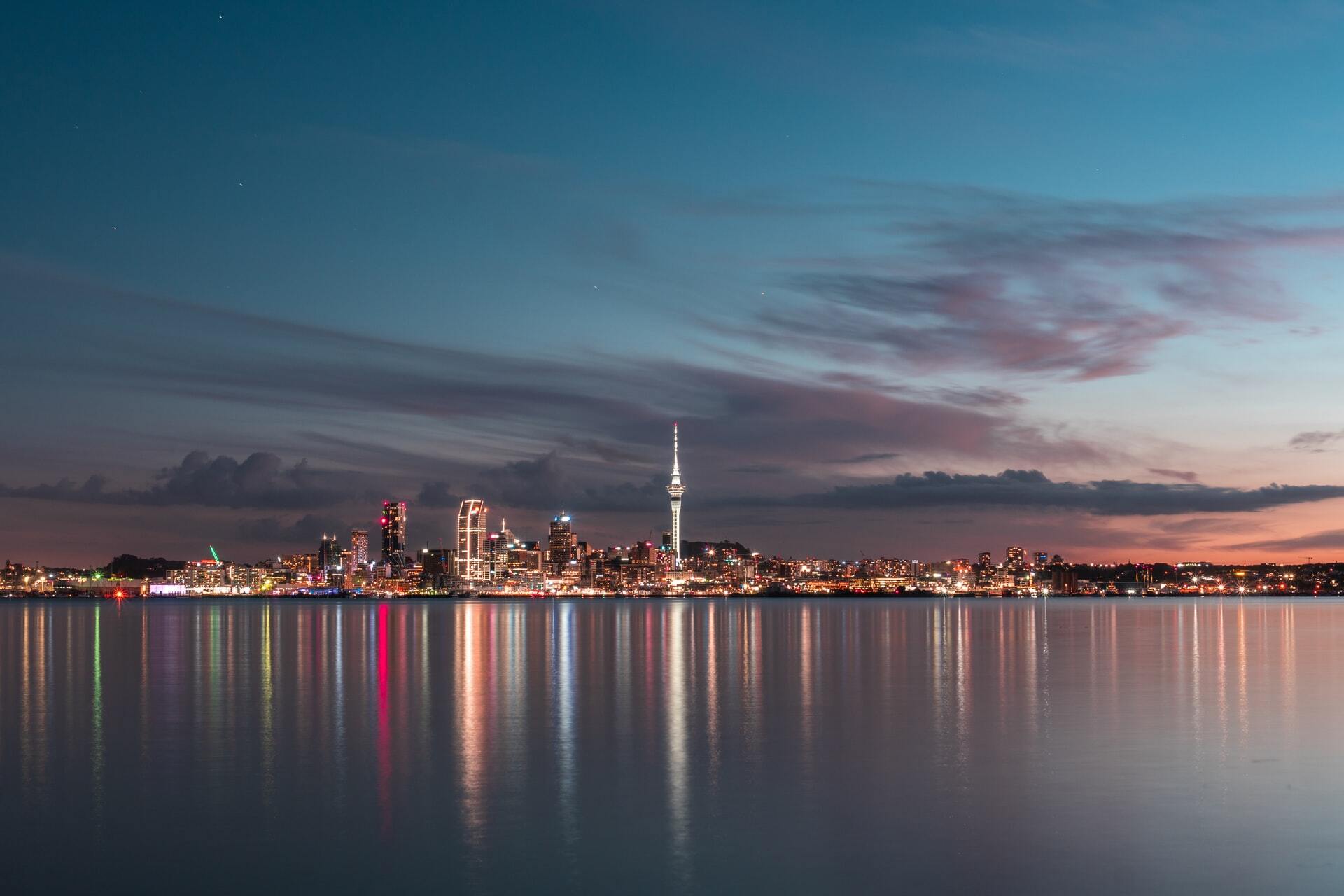 Image of the city of Auckland, New Zealand.