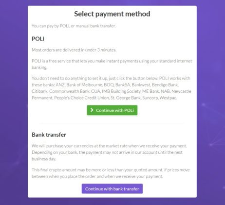 payment method