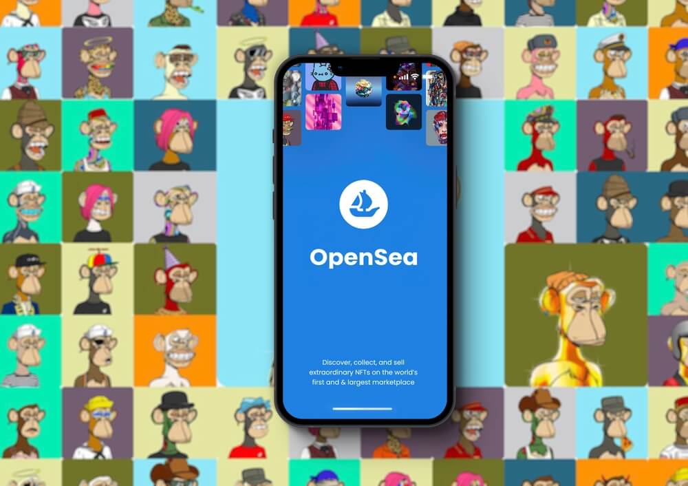 Image showing OpenSea NFT marketplace