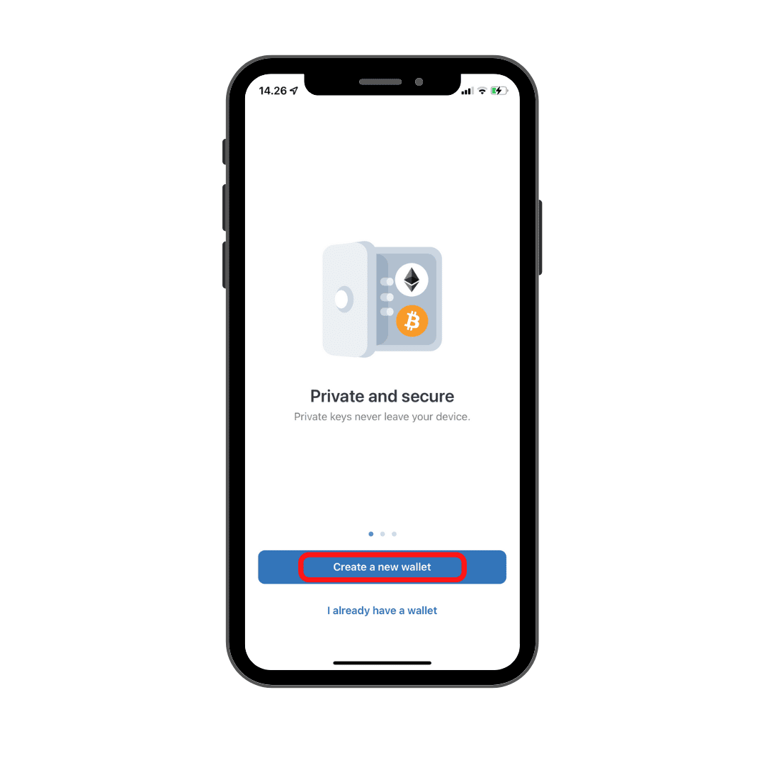 Trust Wallet create new wallet