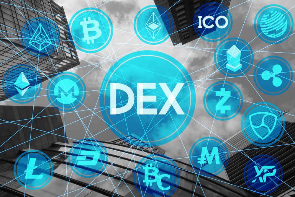 Decentralised exchange illustration