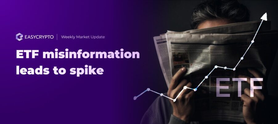HUB Update - ETF misinformation leads to spike HUB Update - ETF misinformation leads to spike