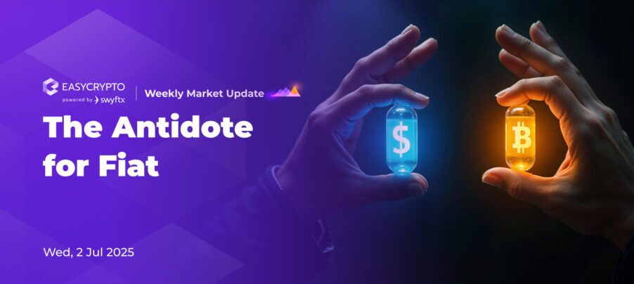 Weekly Crypto hvc crypto market update banner for week 27 2025