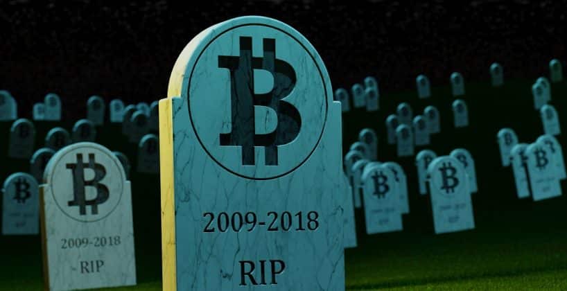 Bitcoin dead grave yard BTC New Zealand NZ