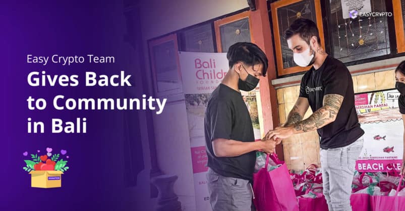 Easy Crypto Charity Event Bali 2021