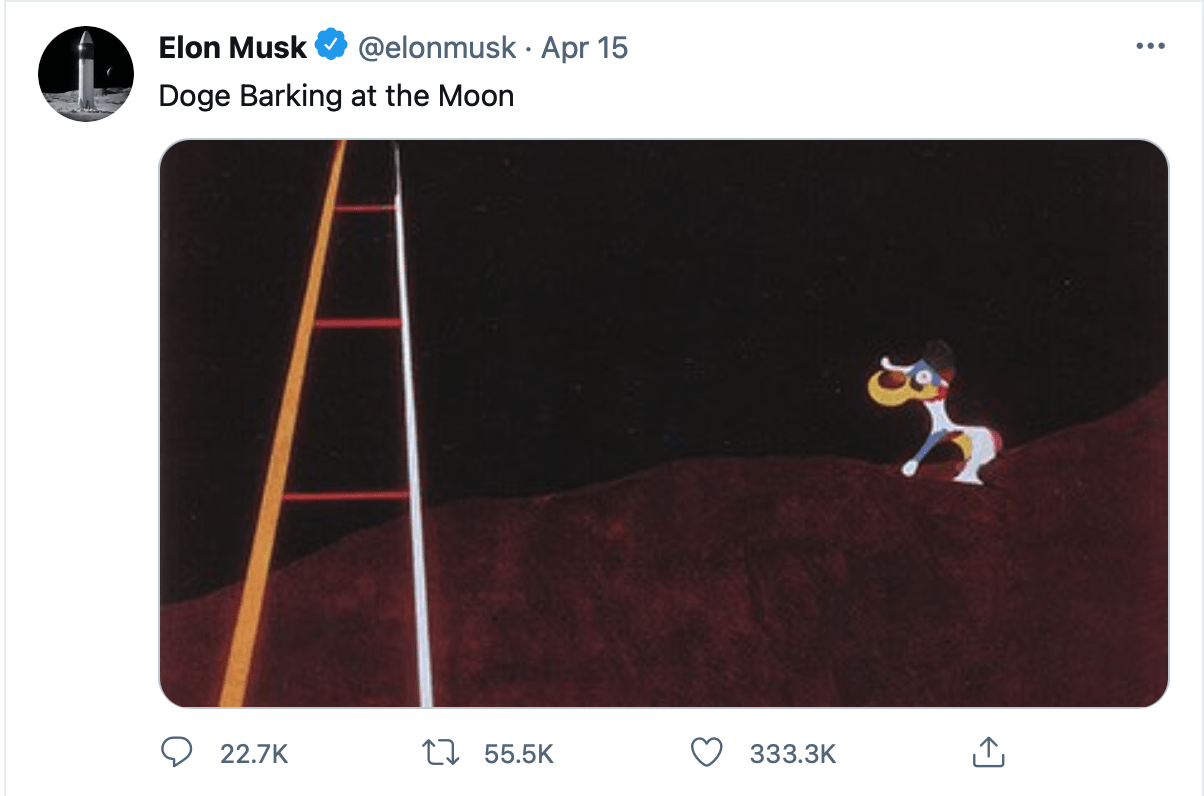 Elon Musk's Tweet