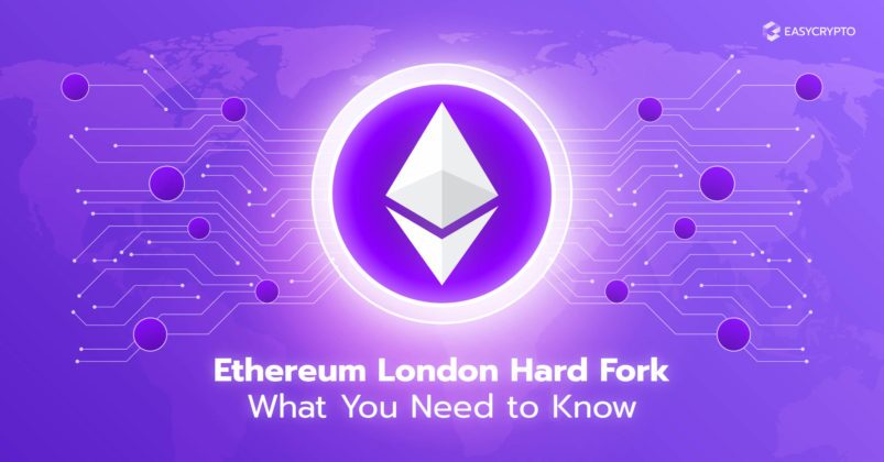 Ethereum logo on a light purple background to illustrate the idea of Ethereum London Hard Fork update. Ethereum logo on a light purple background to illustrate the idea of Ethereum London Hard Fork update.