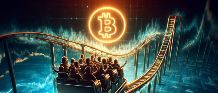 Janine Blog - Crypto RollerCoaster Janine blog bitcoin halving blog cover