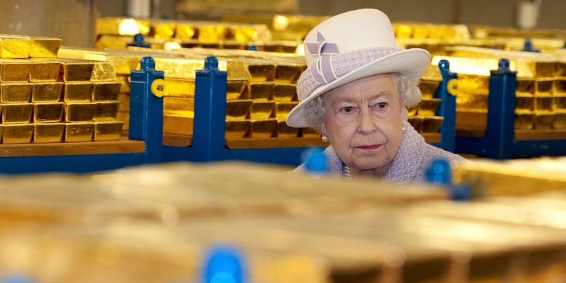 queen of england gold reserves