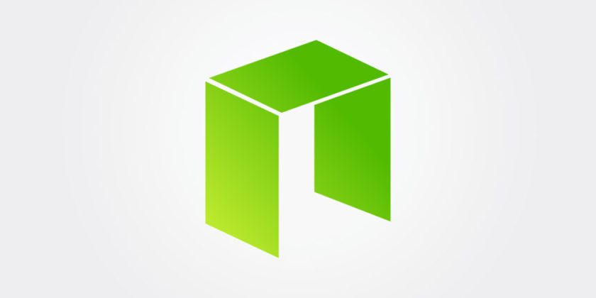 NEO-logo The logo of NEO in white background