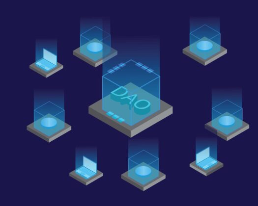 Graphic to illustrate decentralised autonomous organisation DAO alternate Graphic to illustrate decentralised autonomous organisation DAO alternate