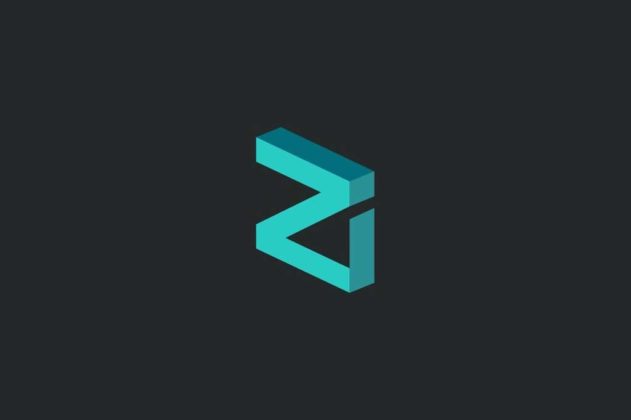 The logo of Zilliqa (ZIL) on dark background