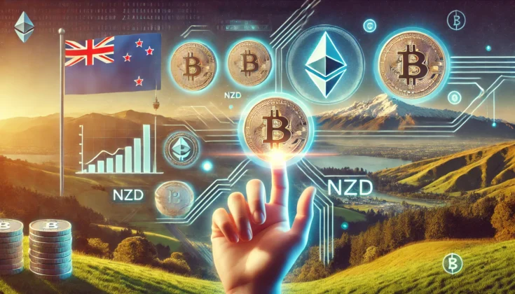 How to sell cryptocurrency in new zealand blog cover illustration