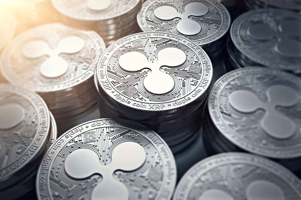 Ripple XRP physical coin.