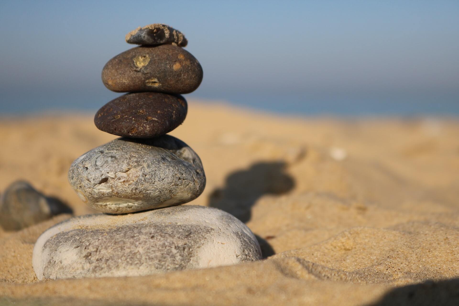 A zen rock pile.
