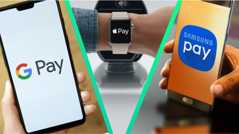 Apple, google and samsung pay